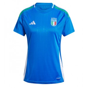 Italia Jalkapallovaatteet Naisten Kotipaita EM-Kisat 2024 Lyhythihainen